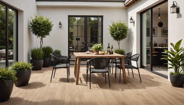 Carrelage extérieur effet bois : idées et conseils